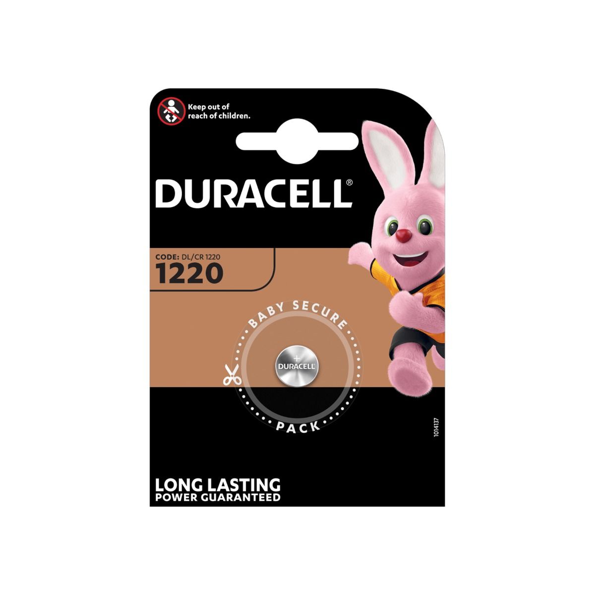 PILA DURACELL BOTON LITIO CR-1220 BL.1