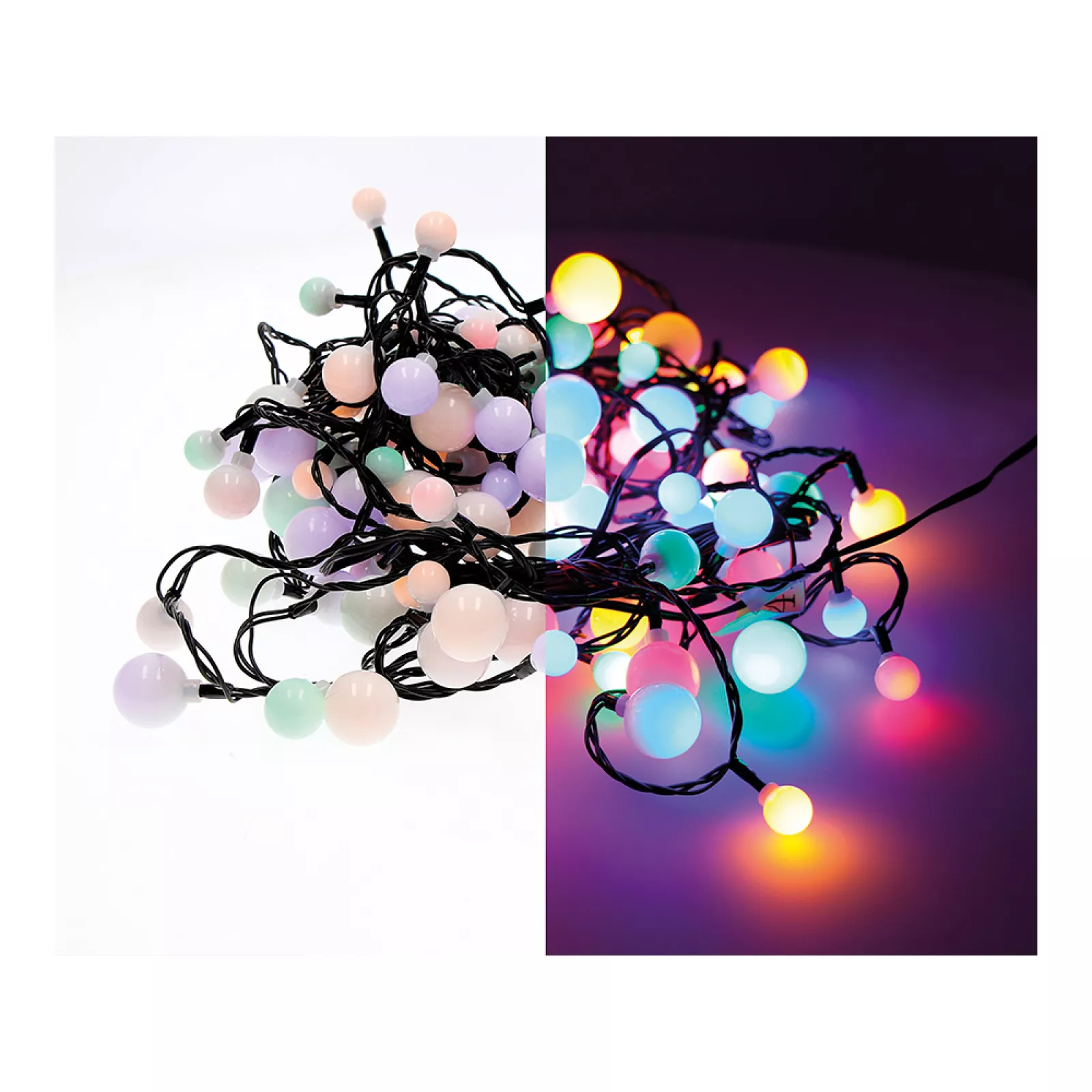 GUIRNALDA CHERRY 120 LEDS 3 MEDIDAS EXTERIOR 9M