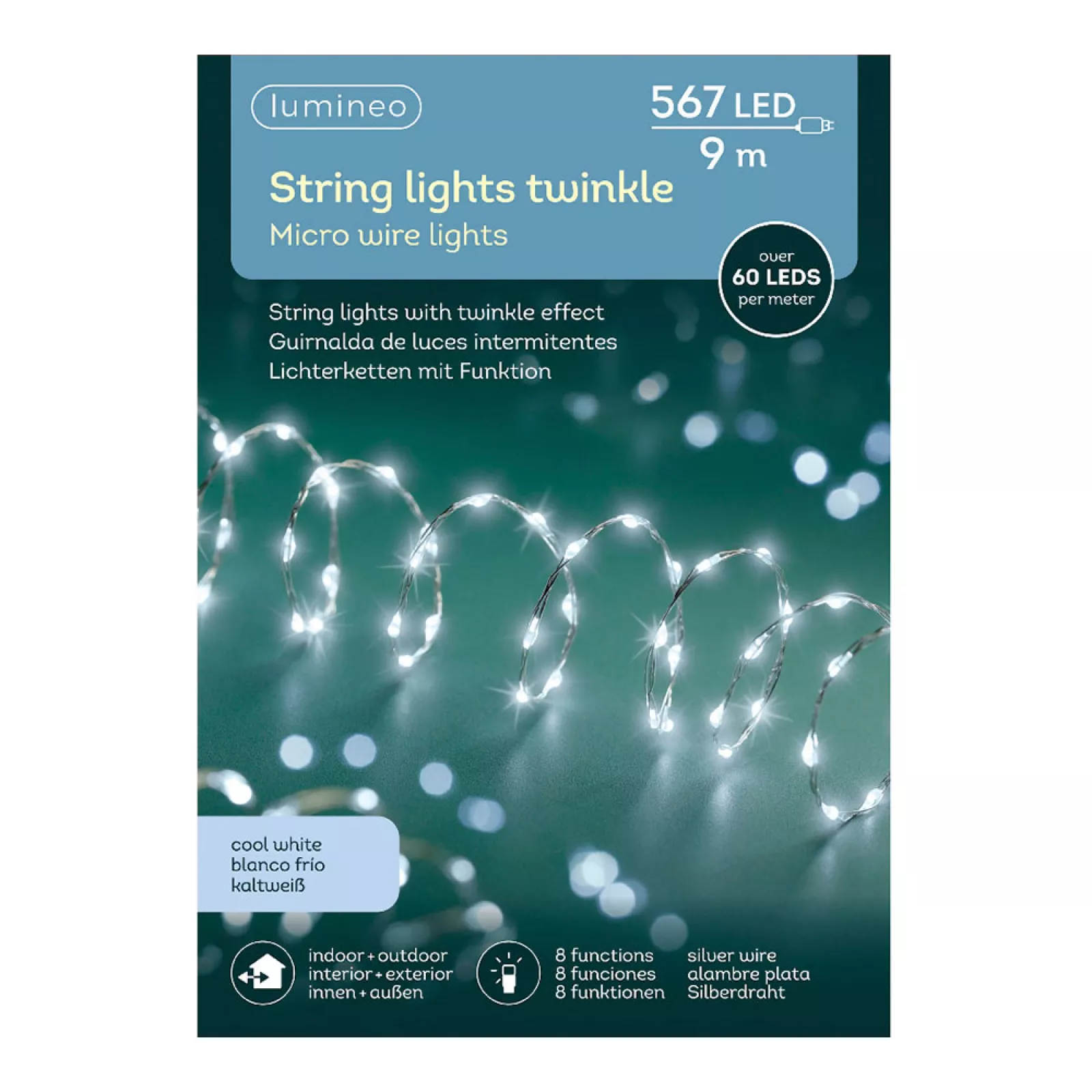 GUIRNALDA MICRO LED EXTRA DENSE 567 LEDS 14M